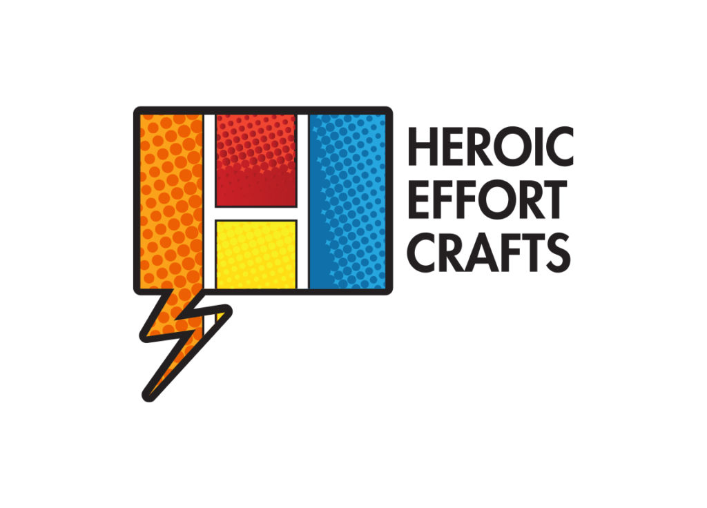 Logo for Heroic Effort Crafts.